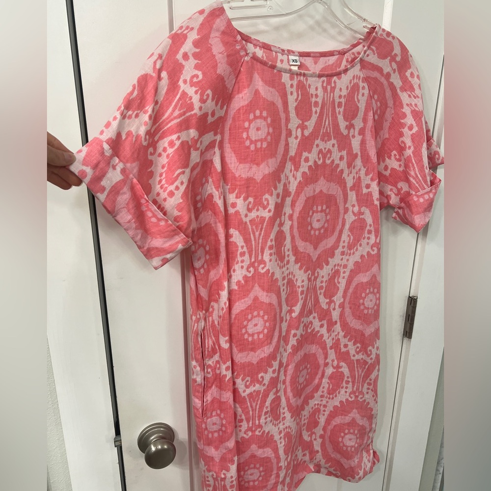 Uncle Frank 100% Linen Dress